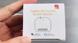 Tuya Zigbee +RF smart curtains switch module