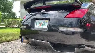 350z Nismo single exist exhaust