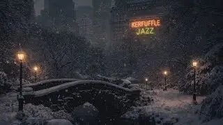 ❄️ Snowy Night Jazz 🎷 New York After Dark