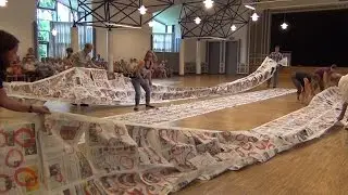 Philippsthal erstellt Rekord-Teppich