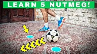 5 easy ways to NUTMEG any Defender!🔥 | Learn Panna Skills