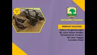 Webinar Nasional Bagian Teknologi Produksi Ternak Fakultas Peternakan Universitas Andalas Series #1