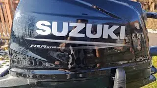 AM PORNIT MOTORUL  #SUZUKI 5CP FOUR STROKE. și am avut ceva probleme.