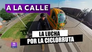 Invasión de las ciclorrutas de Bogotá, un problema que parece no terminar