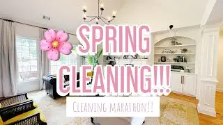SPRING CLEANING MARATHON 2022 | CLEANING MOTIVATION | OCD CLEANING #homemaking #cleanwithe