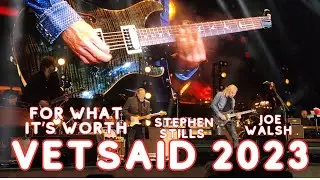 JOE WALSH AND STEPHEN STILLS - FOR WHAT IT'S WORTH (VetsAid 2023)
