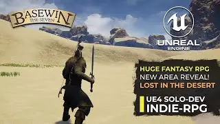 Open-world RPG Stunning Environments - Lost in the Desert - Indie Game Basewin: The Seven