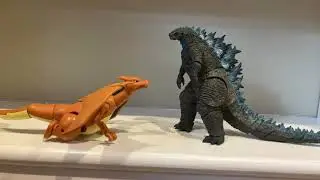 Godzilla and Charizard Encounter