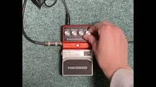 DigiTech HardWire DL-8 Delay pedal sound check