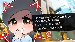 VALORANT but I Gaslight my Teammates only...