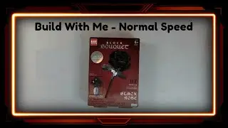 Build With Me! Block Tech - Block Bouquet - Black Rose 2024 - Normal Speed with Halloween Music