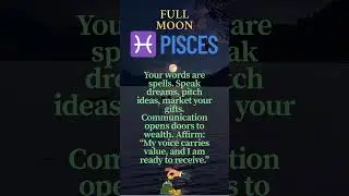 🌌 Pisces! Your Words Are Magic | May 12 Full Moon Wealth Forecast💸