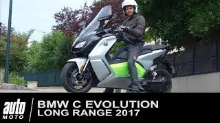 2017 BMW C evolution LONG RANGE ESSAI du scooter électrique de Munich
