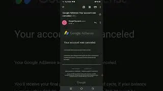 google adsense disabled 😢