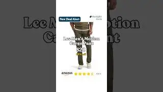 Lee Cargo Pants $19?! 👖 52% Off Extreme Motion Twill Cargos | Free Shipping w/ Prime #amazon
