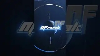 Orbital Sci-fi themed branding for NFreak #twitch #graphicdesign #overlays