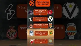 Euroleague Predictions 10/17/25 Real Madrid vs Crvena zvezda, Efes vs Panathinaikos & More!.
