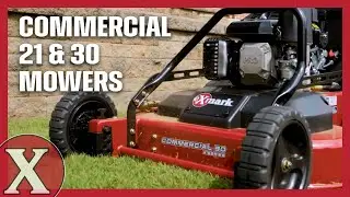 Exmark Commercial 21 and Commercial 30 Self-Propelled Mowers