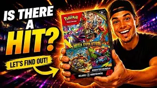 Pokemon Mega Evolution Booster Bundle 6 Booster Packs opening premiere!