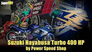 Suzuki Hayabusa Turbo 400 HP by Power Speed Shop Thailand