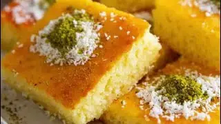 Turkish Semolina Cake | Revani Recipe🥳