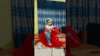 Cute boy Erdowan riding a horse and doing stunt #cutebaby #stunt #hero #brave #mostcharming