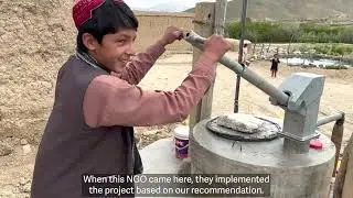 Rehabilitation of key water sources vital to improving public health in Afghanistan