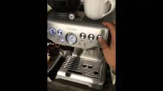 Breville Barista express buzz sound