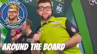 Mullet Man Mangham Darts | First Video!! | Around The Board Practice! Took longer than expected!