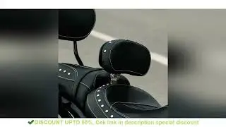 For Indian 14-23 Chief Roadmaster Chieftain Springfield Adjustable Plug In Driver Rider Backrest Pad