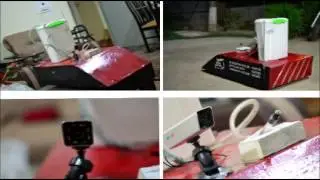Fire fighter robot vehicle