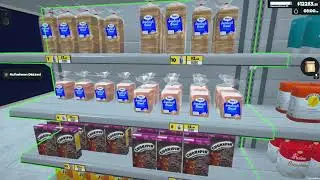 Supermarket Simulator Xbox Series X Part 27 Mehr Regale , doppelte Platzierungen