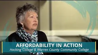 Affordability in Action: Hocking College & Warren County Community College