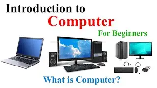 lesson#1 Computer Basics  what is computer introduction to computer and data for beginners