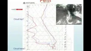 Examples of stratiform cloud traces