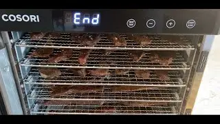 OldGuyDIY нравится COSORI CP267-FD, 159 долларов, сушилка для продуктов, вяленое мясо оленины, 6 ...