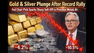 Gold Silver Plunge After Fed Chair Nomination Sparks Market Selloff || Taza News || 2026