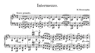 Mussorgsky: Intermezzo - Guenter Krieger, 1968 - MHS 1130