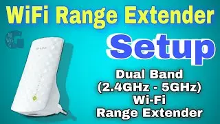TP Link WiFi Range Extender Setup | Dual Band Wi-Fi Extender AC750 | WiFi Repeater | By AllWithG
