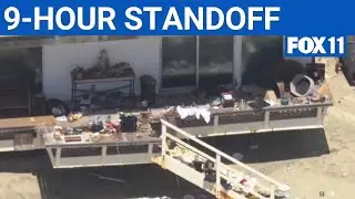 Woman accused of shooting with bow and arrow leads standoff in Malibu | FOX 11 LA