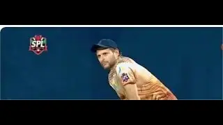 SPL Season 2 Shahid Afridi Fahad Mian Channu Runs Chase Best Tape Ball Match In Dubai