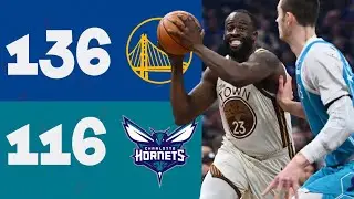 Golden State Warriors vs Charlotte Hornets | HIGHLIGHTS |