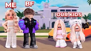GROWING UP AS A REALISTIC FAMILY IN ROBLOX!