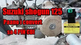 SHOGUN 125 PAANO I CONVERT NG 4PIN CDI || Erz moto