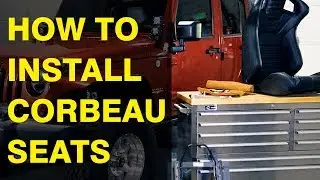 How to Install Corbeau Seats | Seat Bracket Install Instructions