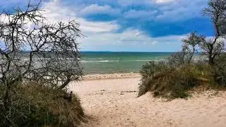 Ostsee - Sanddstrand von Barendorf bei Dassow in Nordwestmecklenburg