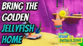 How To Bring The Golden Jellyfish Home | SpongeBob SquarePants The Patrick Star Game