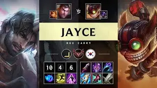 Jayce ADC vs Ziggs - KR Grandmaster Patch 25.18