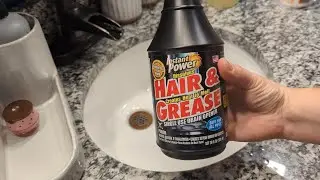 Instant Power Hair and Grease Remover Test