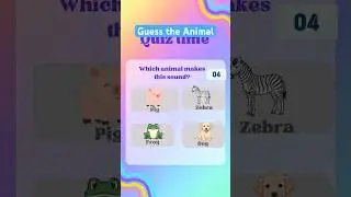 Only Smart Kids Can Guess These Animal Sounds 🐾🔊🦁